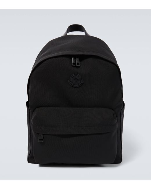 Moncler Black Pierrick Backpack for men