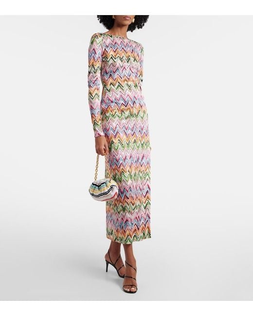 Missoni Metallic Zigzag Small Clutch