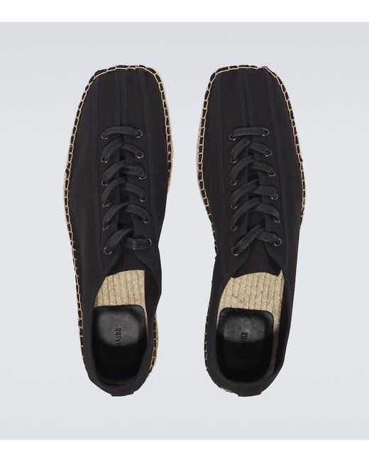 Espadrillas Linoleum di Lemaire in Black da Uomo