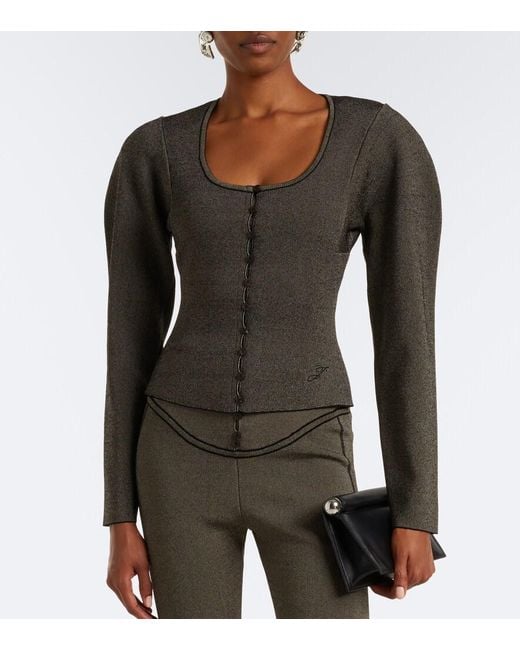 Jacquemus Gray Sera Cardigan