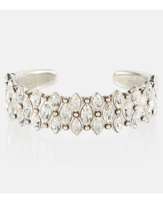 Isabel Marant Metallic Armreif Celenia Mit Kristallen