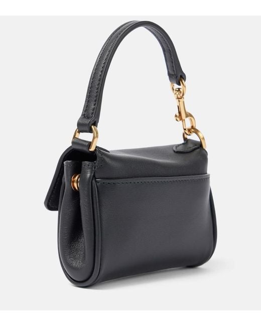 Balenciaga Blue Rodeo Nano Leather Tote Bag