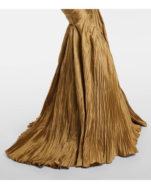 Marmar Halim Women's Natural Off-Shoulder Bustier Gown - magambanetwork.com Marmar Halim Women's Natural Off-Shoulder Bustier Gown - magambanetwork.com