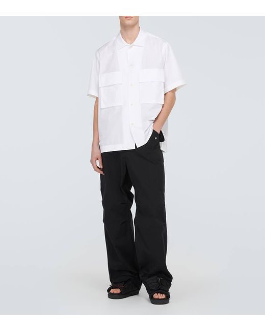 Slides di Sacai in Black da Uomo