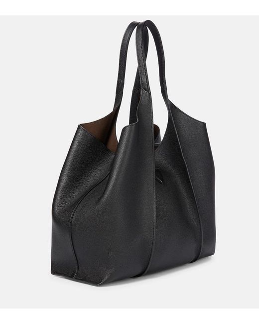 Tod's Black Schultertasche T Timeless Medium Aus Leder