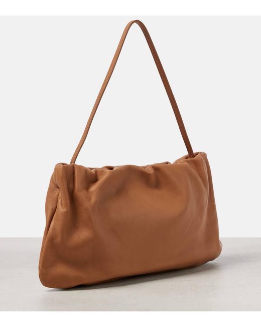 Borsa A Spalla Bourse Xl di The Row in Brown