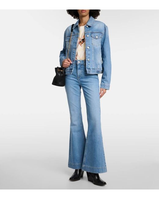 Giacca di jeans Falabella di Stella McCartney in Blue