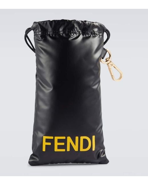 Fendi Brown Sky Square Sunglasses for men