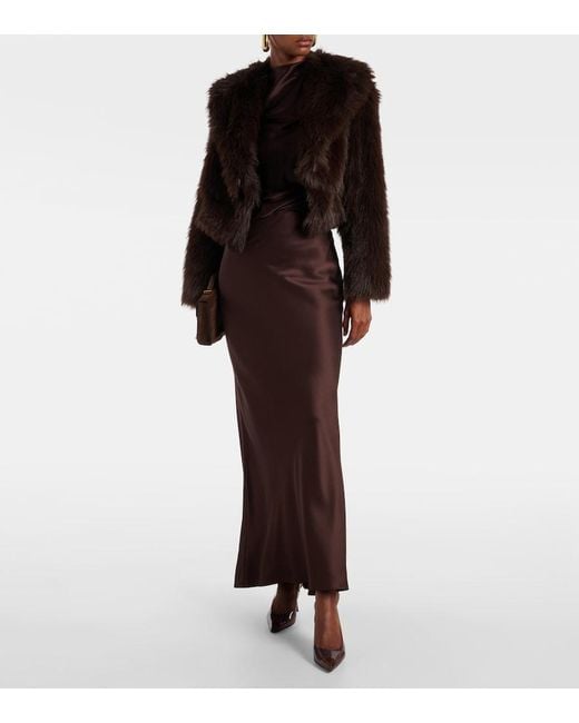Giacca Cropped di The Sei in Brown