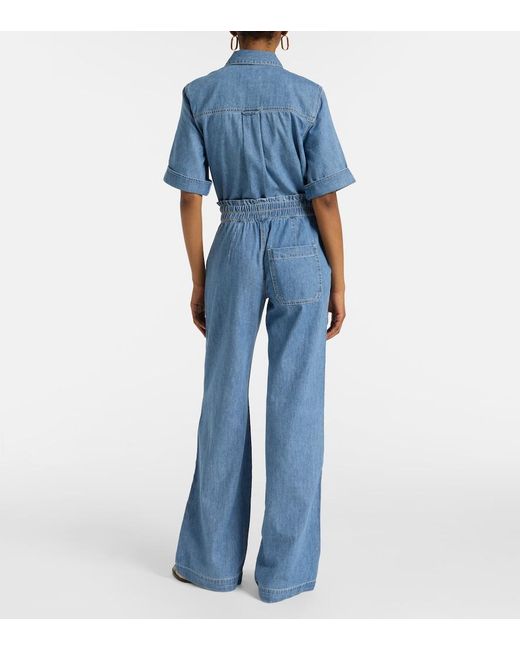 Jean Ample Dunford Veronica Beard en coloris Blue