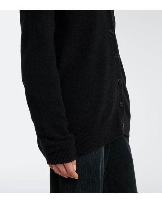 The Row Blue Pelagia Cashmere Cardigan