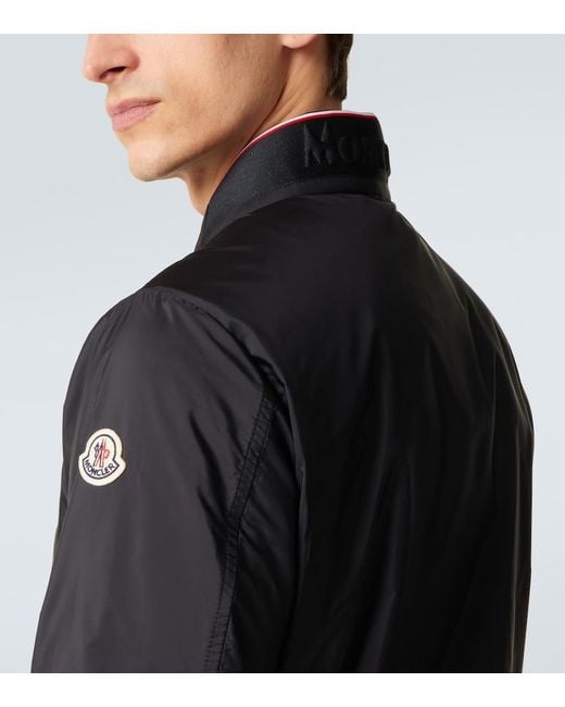 Moncler Black Reppe Jacket for men