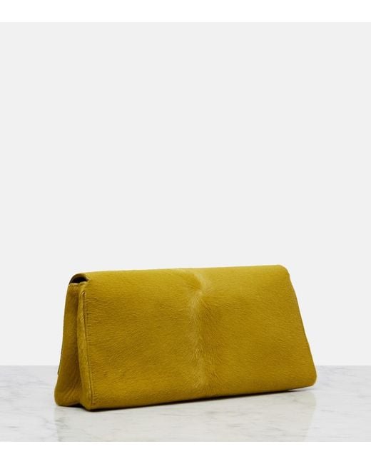 Clutch Audrey di Khaite in Yellow