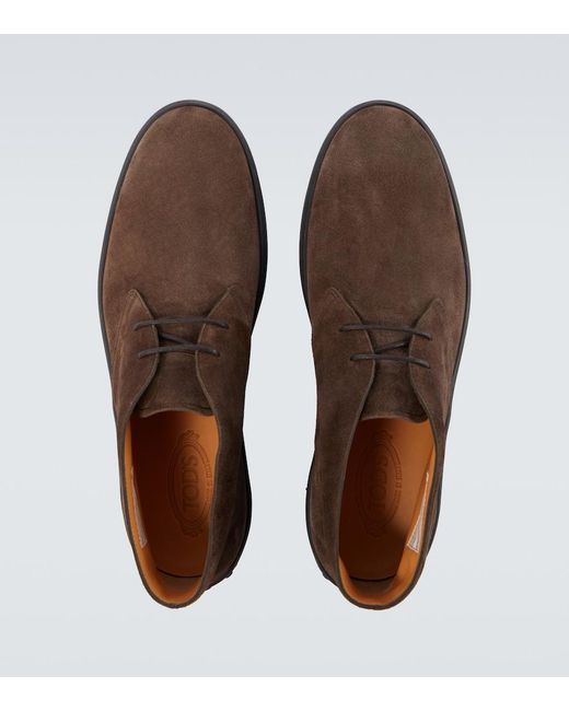Anfibi di Tod's in Brown da Uomo