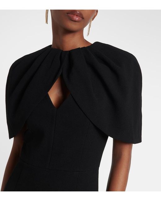 Rebecca Vallance Black Robe Cameron Aus Crepe