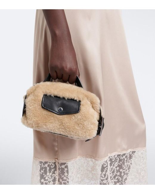 Simone Rocha Brown Biker Small Top-Handle Bag