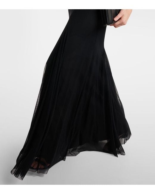 Dolce & Gabbana Black Long Dress
