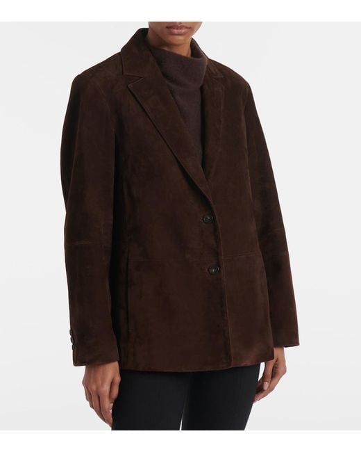 Vince Brown Suede Blazer