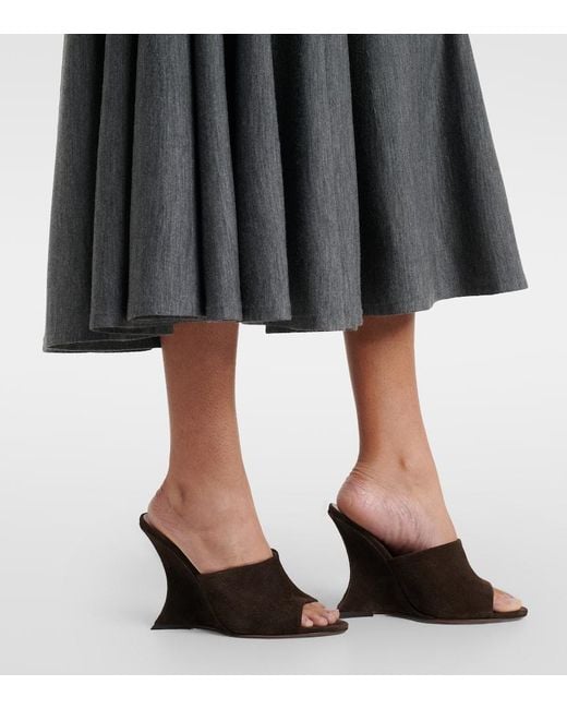 Mules Nina 105 De Ante Paris Texas de color Brown