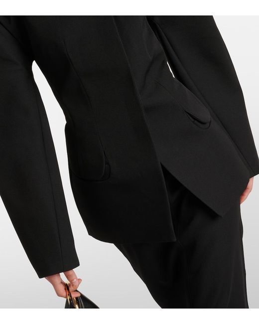 Jacquemus Black Les Sculptures 'la Veste Castagna' Blazer