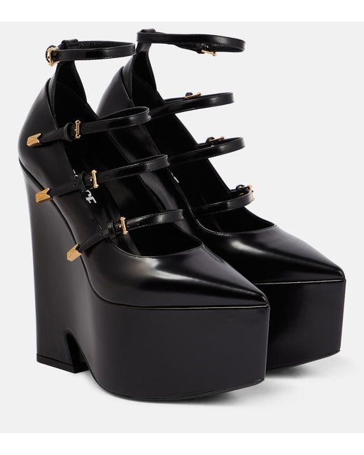 Versace Black Pumps