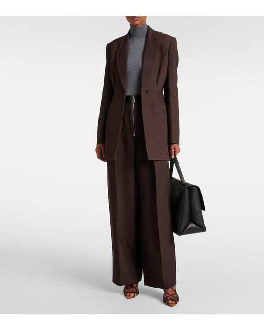 Khaite Brown Beckett Blazer