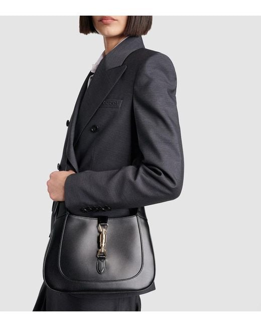 Gucci Black Jackie 1961 Medium Shoulder Bag