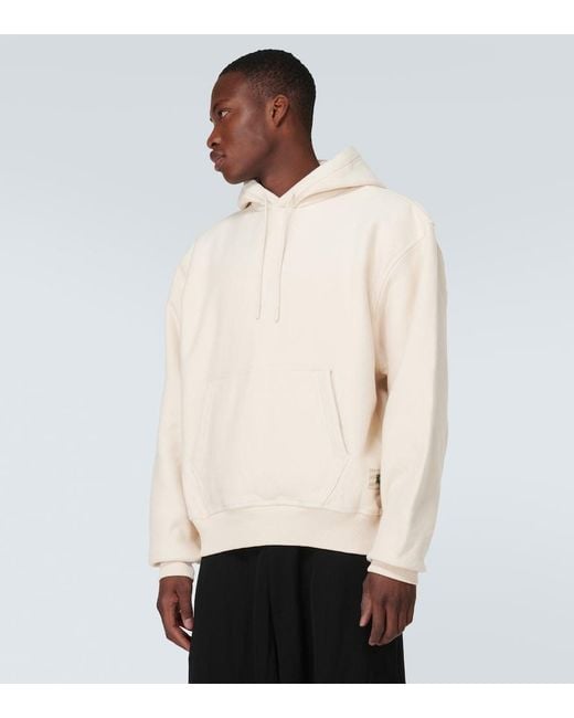Sudadera Con Capucha De Jersey De Algodon Burberry de hombre de color Natural