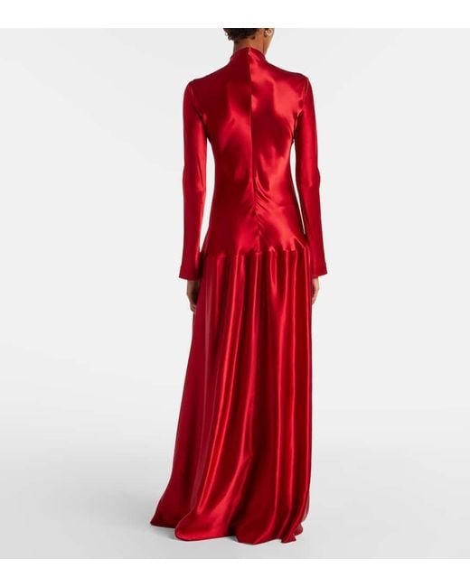 FFORME Red Maxikleid Mila