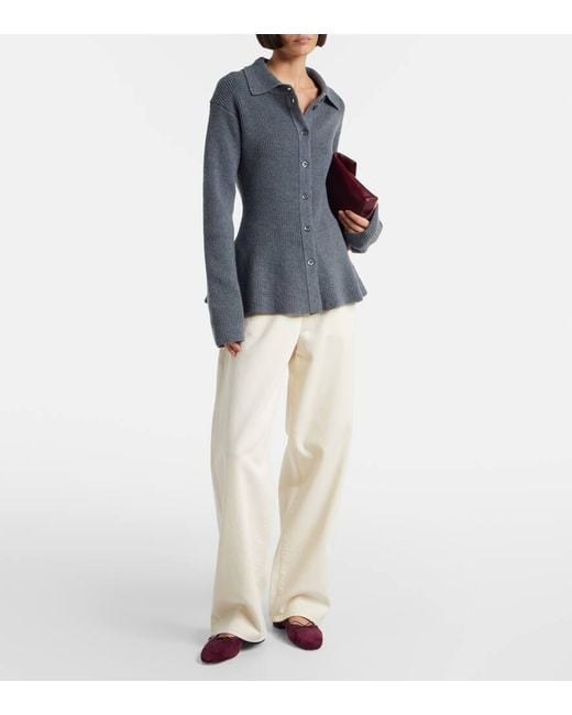 Christian Louboutin Purple Sweetie Jane Suede Ballet Flats