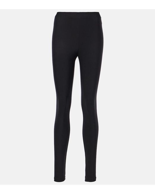 Wolford Blue Scuba Jersey Leggings