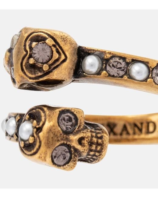 Alexander McQueen Metallic Cashmere Short-Sleeve Jacket