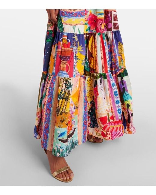 Camilla White Tiered Dress With Neck Frill Roeqiyas Realm