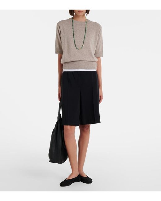 Jardin Des Orangers Brown Cashmere Sweater