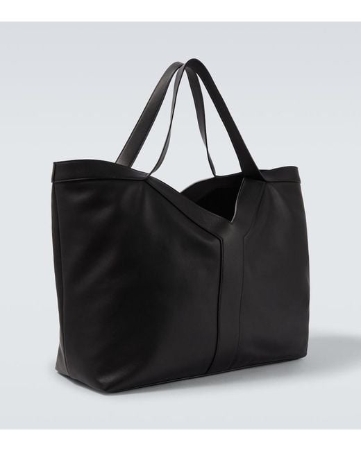 Saint Laurent Tote Bag Y Large Aus Leder in Black für Herren
