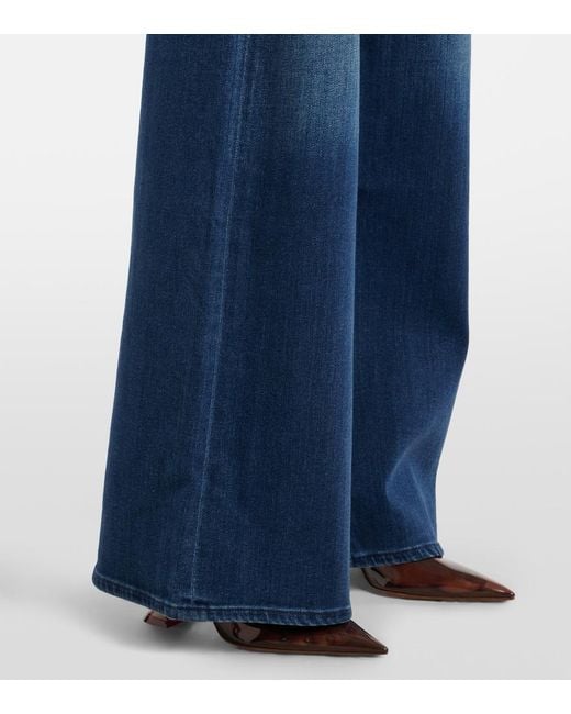 Citizens of Humanity Blue Raven Wide-Leg Jeans