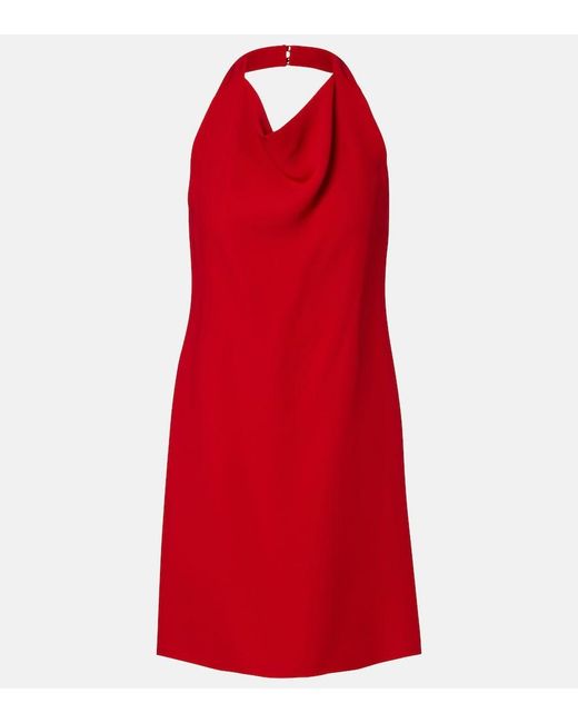 Valentino Red Silk Minidress