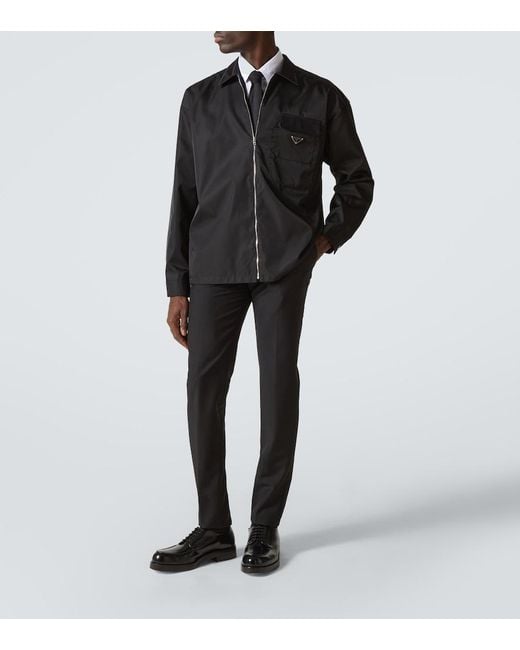 Prada Black Re-Nylon Jacket for men