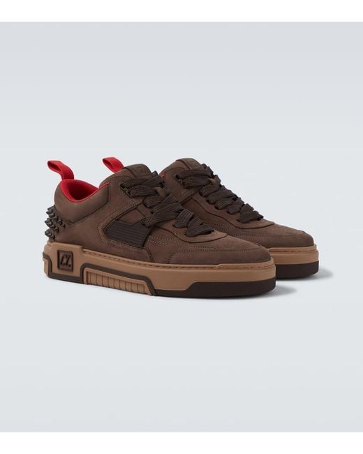 Sneakers Astroloubi di Christian Louboutin in Brown da Uomo