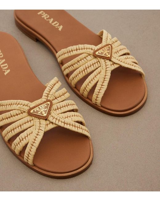 Prada Brown Pantoletten