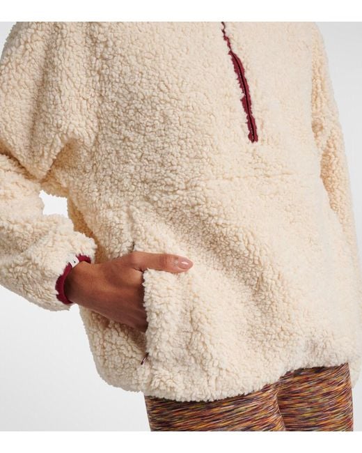 The Upside Natural Harlow Half-Zip Top
