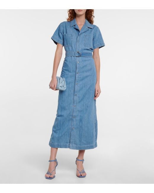 7 for all mankind patch pocket dress