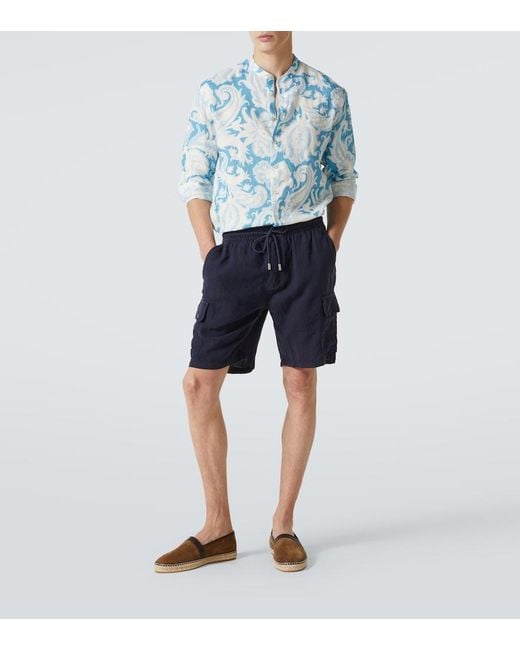 Camicia di Etro in Blue da Uomo