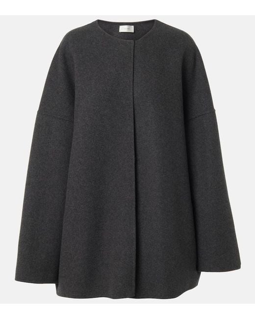 The Row Black Jacke Elke Aus Kaschmir