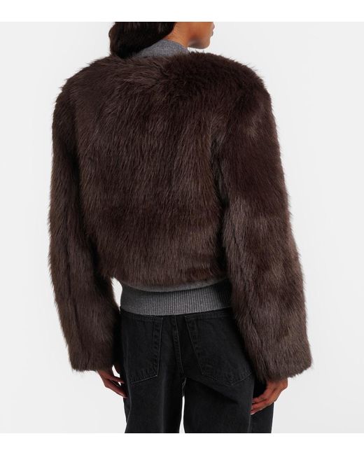 Staud Black Casimira Cropped Jacket