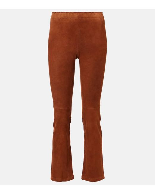 Stouls Brown Jp Twenty Suede Leggings