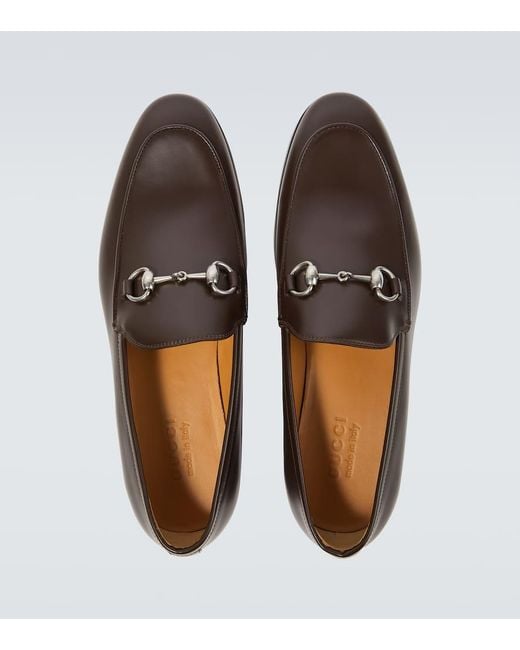 Gucci Brown Loafer With Horsebit for men