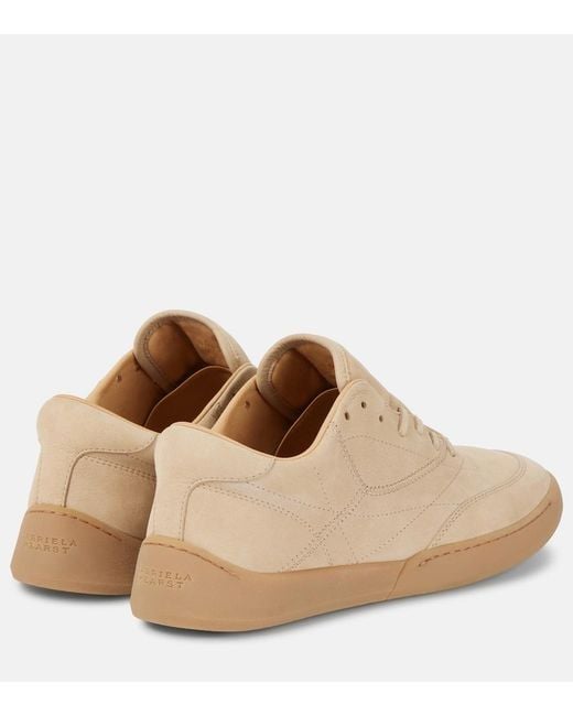 Gabriela Hearst Natural Ohio Suede Sneakers
