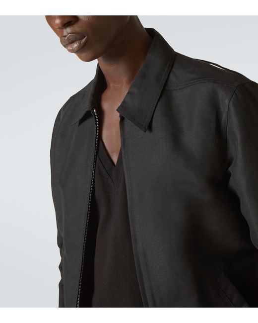 Rick Owens Black Brad Jacket for men