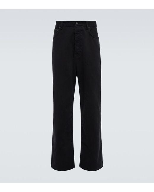 Balenciaga Black Baggy Jeans for men
